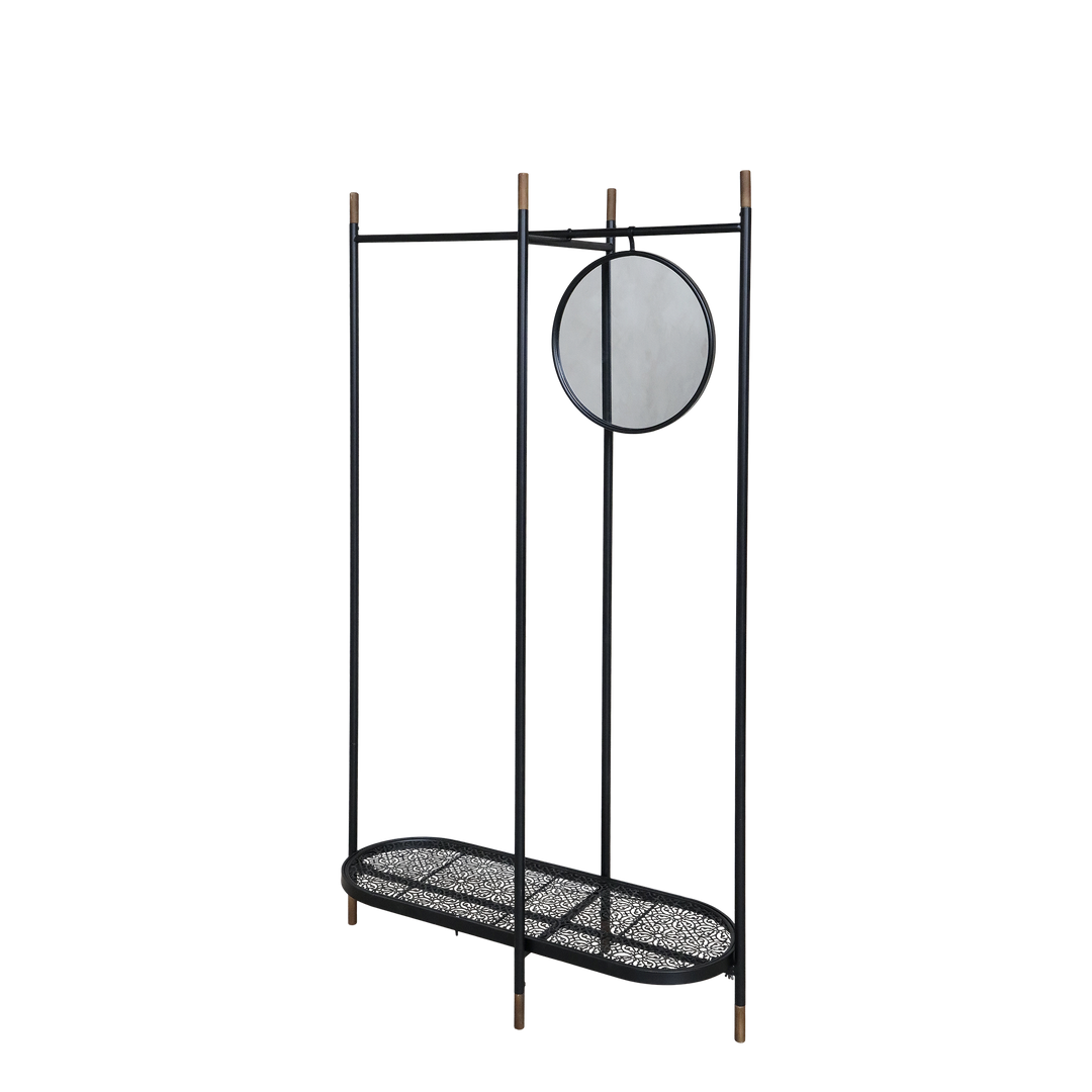 Produktbillede af CHIC ANTIQUE TØJSTATIV M/SPEJL 160 i premium kvalitet