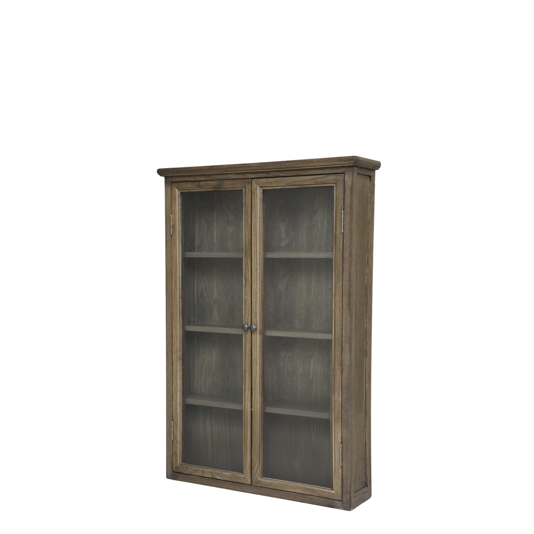 Produktbillede af CHIC ANTIQUE MARSEILLE VÆGSKAB M/3 HYLDER NATUR 120 i premium kvalitet