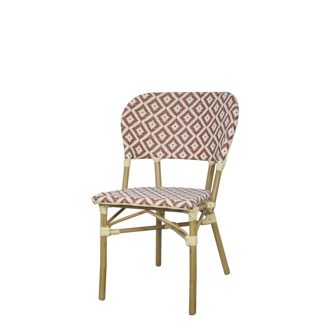 Produktbillede af CHIC ANTIQUE LA ROCHELLE BISTROSTOL FLET CREME/KORAL 82 i premium kvalitet