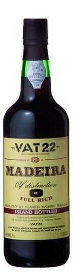 Vat 22 Full Rich Madeira 0,75 Ltr ✔ Kæmpe udvalg i  VAT ✔ Billig fragt og hurtig levering 2 - 5 hverdage - Varenummer: BAR-10586 / Ean: &