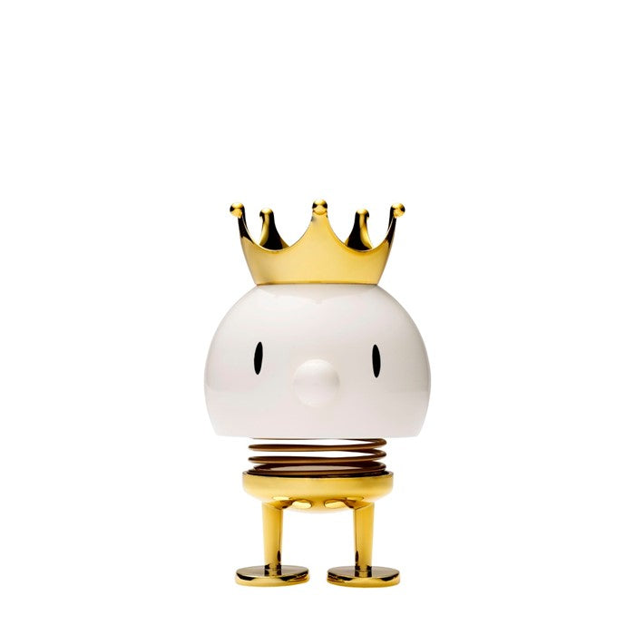 Produktbillede af Hoptimist Kong Bumble hvid/guld mellem i premium kvalitet