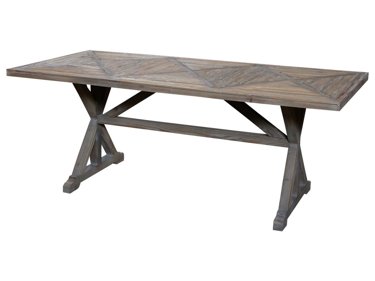 Produktbillede af CHIC ANTIQUE FRANSK SPISEBORD GENBRUGSTRÆ 200 i premium kvalitet