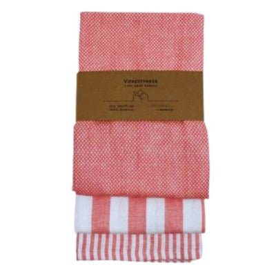 Viskestykker Hvid/koral 3stk Ass Designs Str. 50 x 70 Cm ❤ Kæmpe udvalg i Gozomo.dk ❤ Billig fragt og hurtig levering 2 - 5 hverdage - Varenummer: BAR-840498 / Ean: '5703535035985 på lager - Udsalg på Køkken | Køkkenartikler | Klude & Viskestykker Spar op til 66% - Over 1150 kendte brands på udsalg
