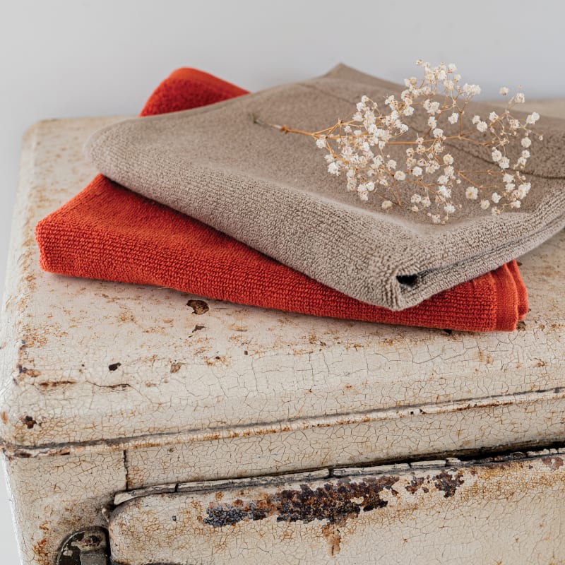 Produktbillede af Køkkenhåndklæde CURL TABAC 50 X 50 cm på tilbud i høj kvalitet