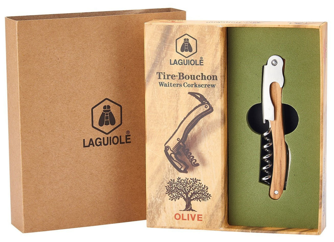 Tjener Proptrækker Olive Laguiole ✔ Kæmpe udvalg i  Laguiole ✔ Billig fragt og hurtig levering 2 - 5 hverdage - Varenummer: BAR-17636 / Ean: '3661075213374 på lager - Udsalg på Barudstyr | Tjenerudstyr | Proptrækkere & Oplukkere Spar op til 61% - Over 1247 kendte brands på udsalg