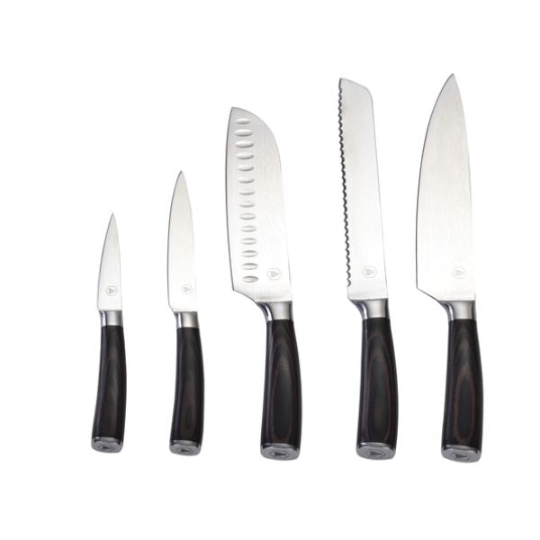 Produktbillede af Laguiole 5 Kokkekniv Damas Med Gaveæske på tilbud i premium kvalitet