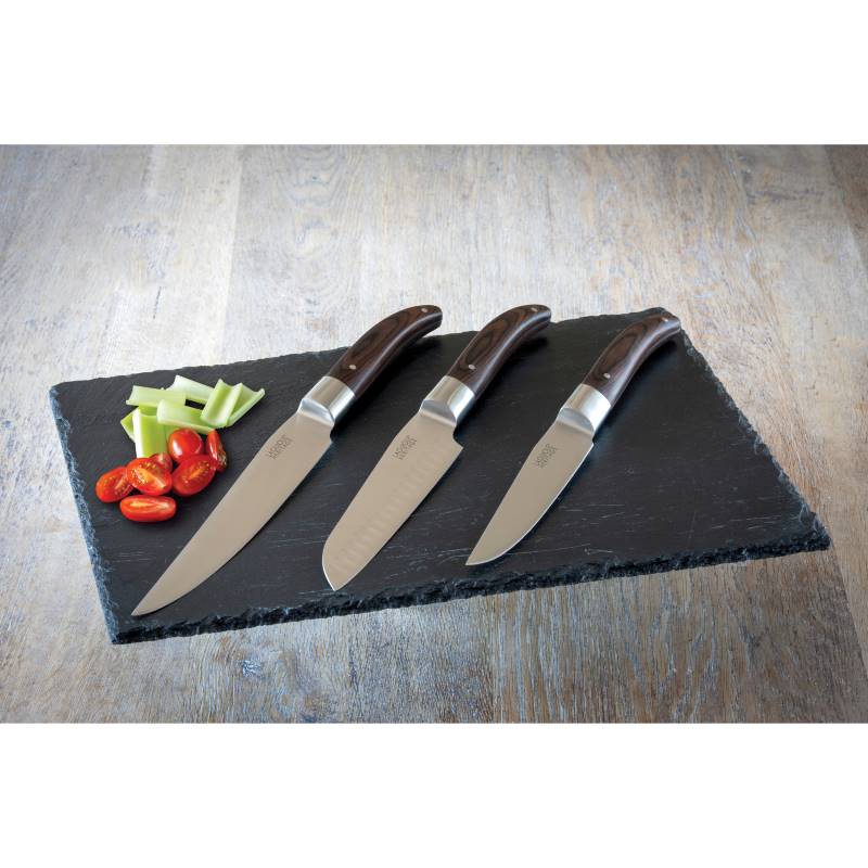 Produktbillede af Laguiole Heritage Knivsæt 3 Dele på tilbud – premium kvalitet og detaljer