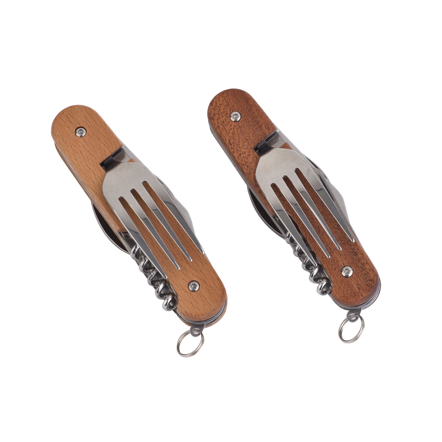 Produktbillede af Laguiole Herit Camping Fold Bestiksæt 2 stk i premium kvalitet