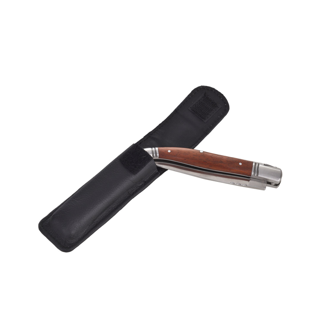 Produktbillede af Laguiole Herit Foldbar Knivpung i Palisander i premium kvalitet