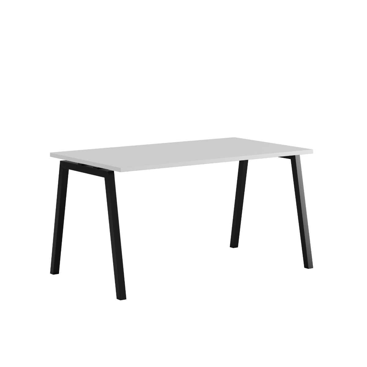 Produktbillede af Luna A Bord 140x80cm Hvid-sort på tilbud