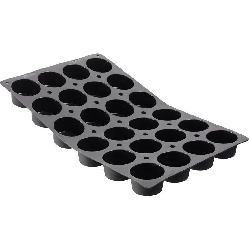 Produktbillede af De Buyer Muffin Flexform 24 Huller Ø7 Cm på tilbud i premium kvalitet