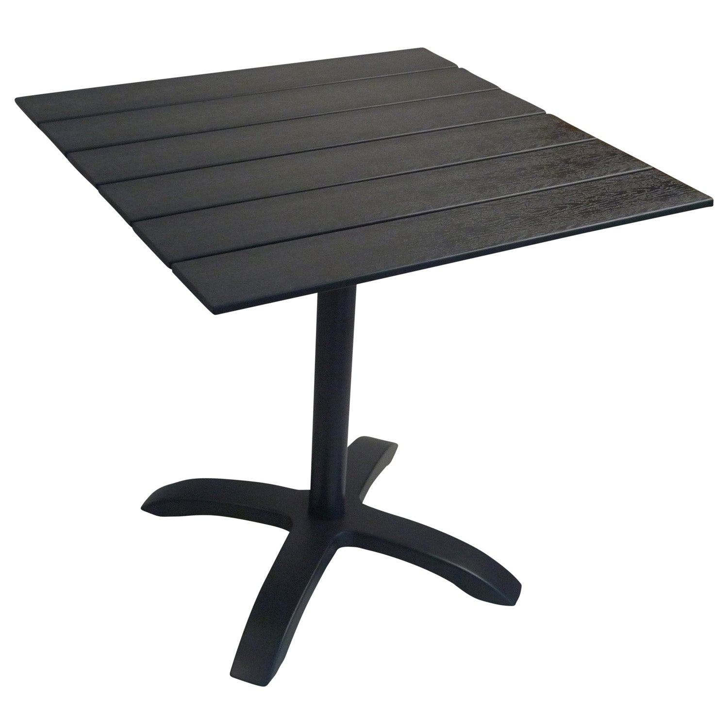 Produktbillede af VENTURE DESIGN Colorado havebord sort aintwood og aluminium 70x70 i premium kvalitet