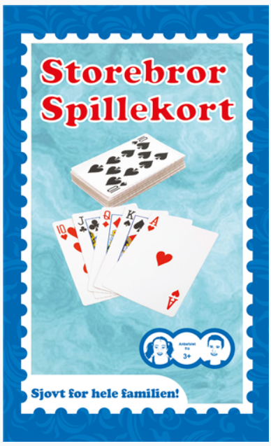Produktbillede af Spillekort Storebror Str. 14 X 8,7 Cm på tilbud i premium kvalitet