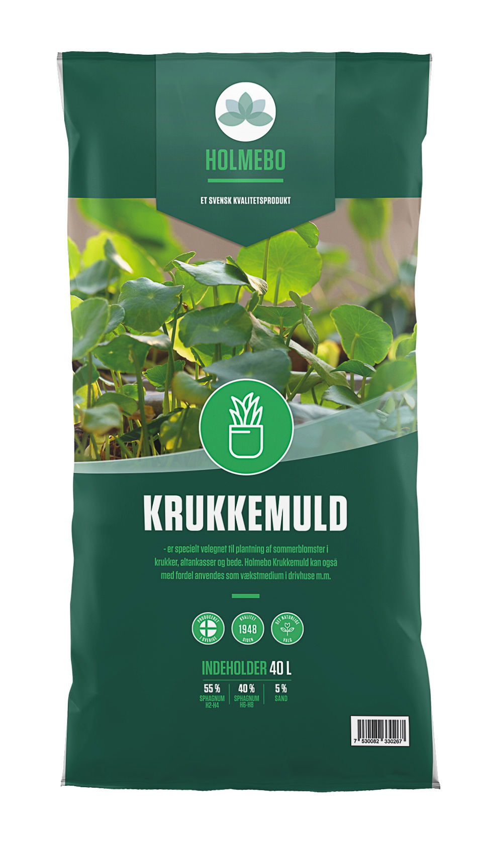 Produktbillede af Krukkemuld 40 liter på tilbud i høj kvalitet