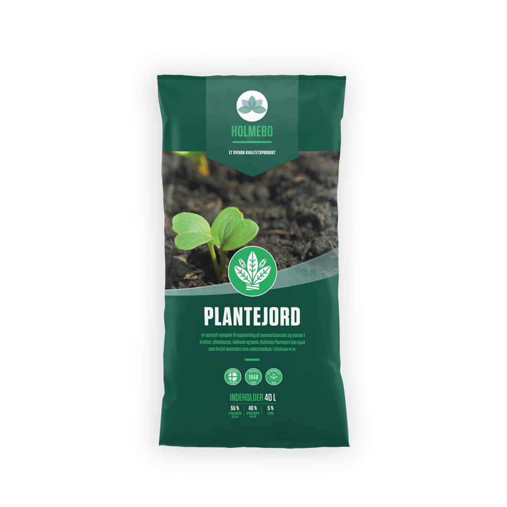 Produktbillede af Plantejord 40 liter på tilbud i høj kvalitet