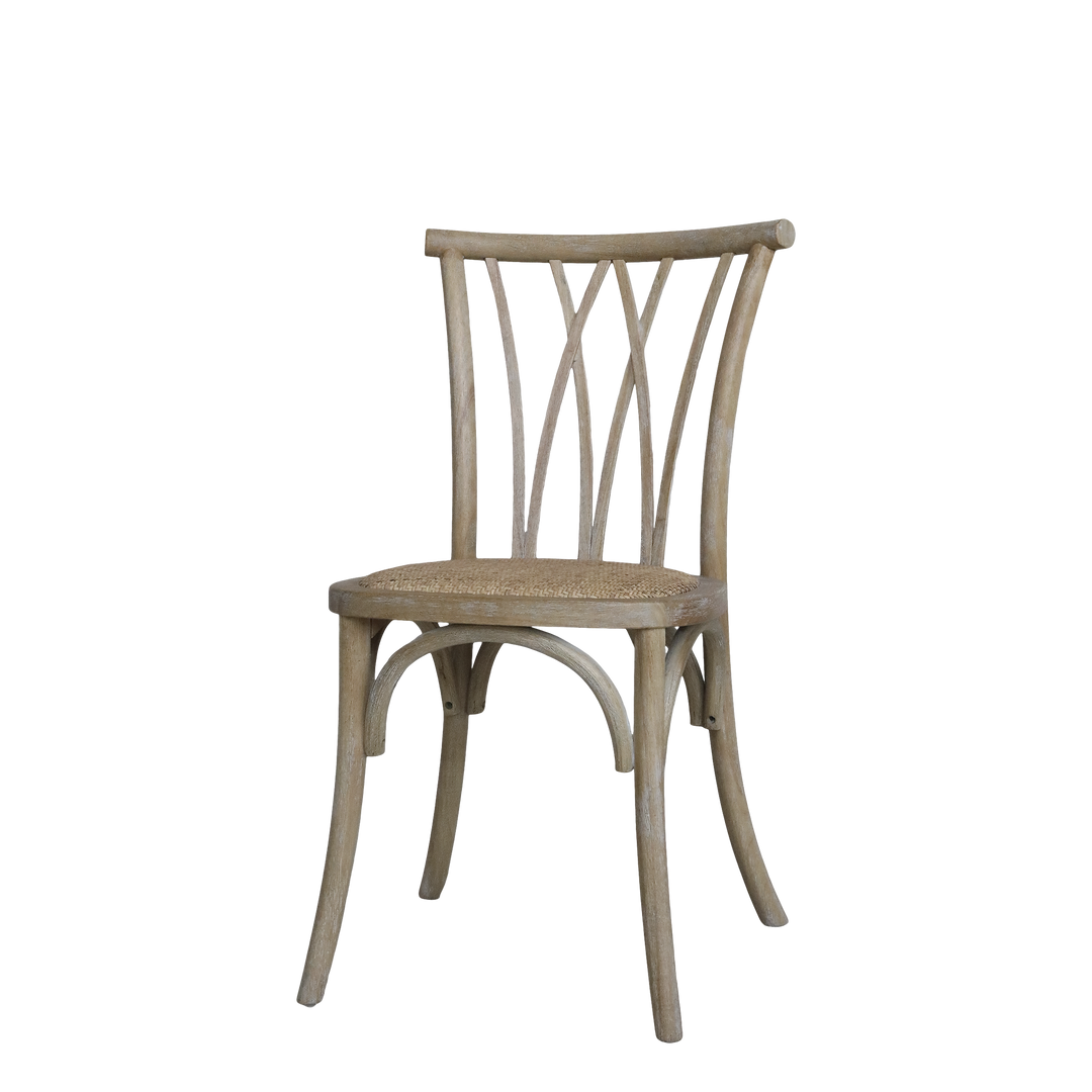 Produktbillede af CHIC ANTIQUE FRANSK STOL M/FLETSÆDE 89,5 i premium kvalitet