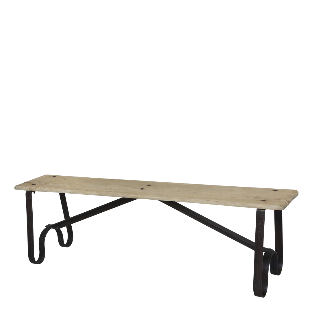 Produktbillede af CHIC ANTIQUE GRIMAUD BÆNK NATUR 152 i premium kvalitet