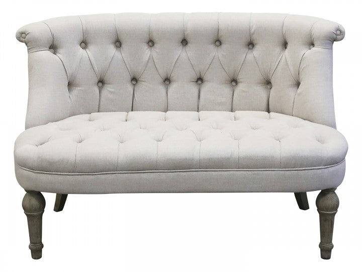 Produktbillede af CHIC ANTIQUE HØRSTOF SOFA / 2 PERS 110 i premium kvalitet