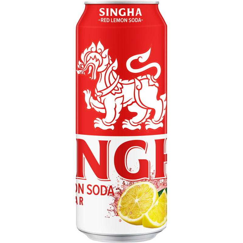 Produktbillede af Singha Soda Red Lemon 33cl på tilbud i premium kvalitet
