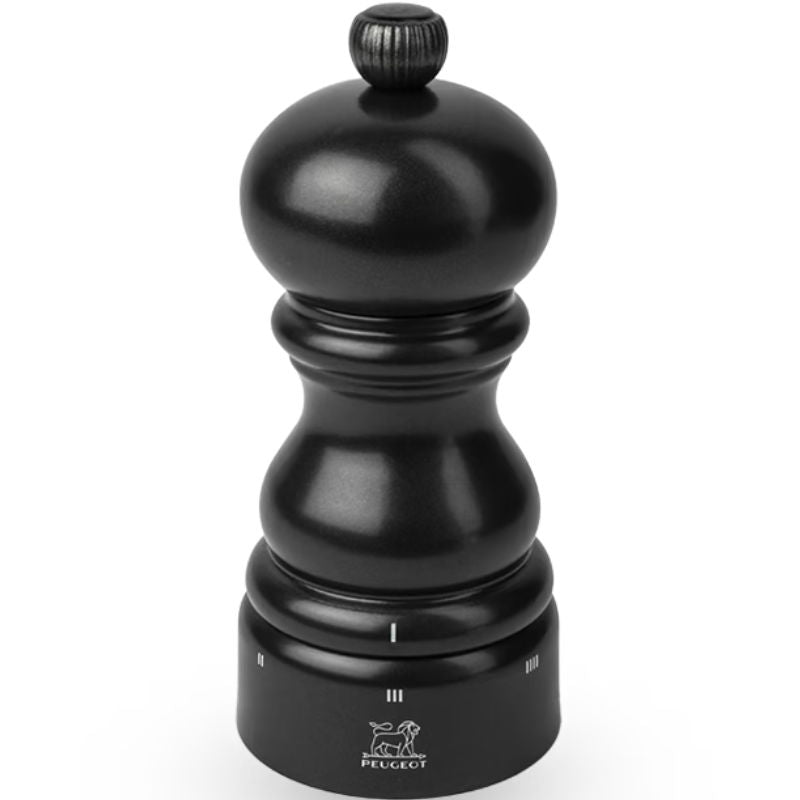 Produktbillede af Peugeot Paris Peberkværn U select Træ Sort Satin 12 Cm på tilbud i premium kvalitet