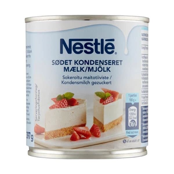 Kondenseret Mælk 9% Nestlé 397g ❤ Kæmpe udvalg i Nestlé ❤ Billig fragt og hurtig levering 2 - 5 hverdage - Varenummer: BAR-671424 / Ean: '07613032983864 på lager - Udsalg på Delikatesser Sødt Spar op til 65% - Over 434 design brands på udsalg