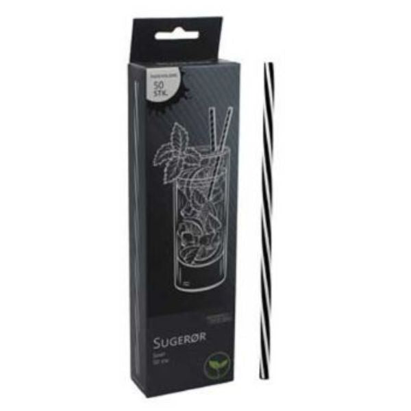 Produktbillede af Sugerør Genanvendeligt Plast Ø6 Mm 22 Cm. 50 Stk. på tilbud i brug