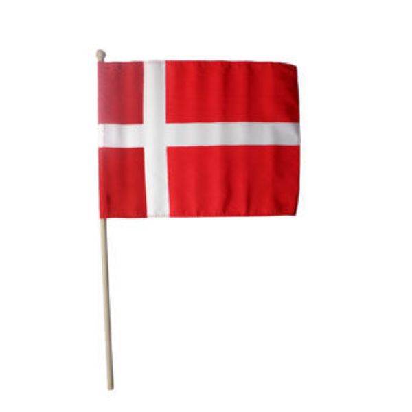 Produktbillede af Vifteflag På Pind 20x24 Cm 2 Stk. på tilbud i premium kvalitet