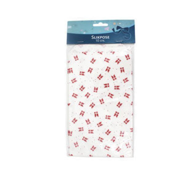 Produktbillede af Slikpose I Papir 12,8x21,5 Cm 10 Stk. på tilbud i premium kvalitet
