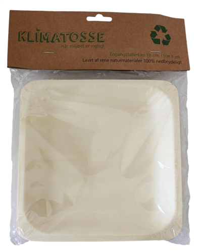 Engangstallerken I Træ 18 Cm Pk. 6 Stk. *Klimatosse* ❤ Kæmpe udvalg i Blandet ❤ Billig fragt og hurtig levering 2 - 5 hverdage - Varenummer: BAR-18842 / Ean: '5703535021421 på lager - Udsalg på Køkken Borddækning Bionedbrydelig service Spar op til 61% - Over 434 design brands på udsalg