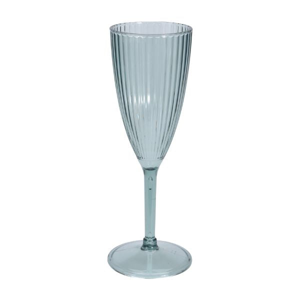 Produktbillede af Champagneglas Grøn Plast 22,5 Cl på tilbud i brug