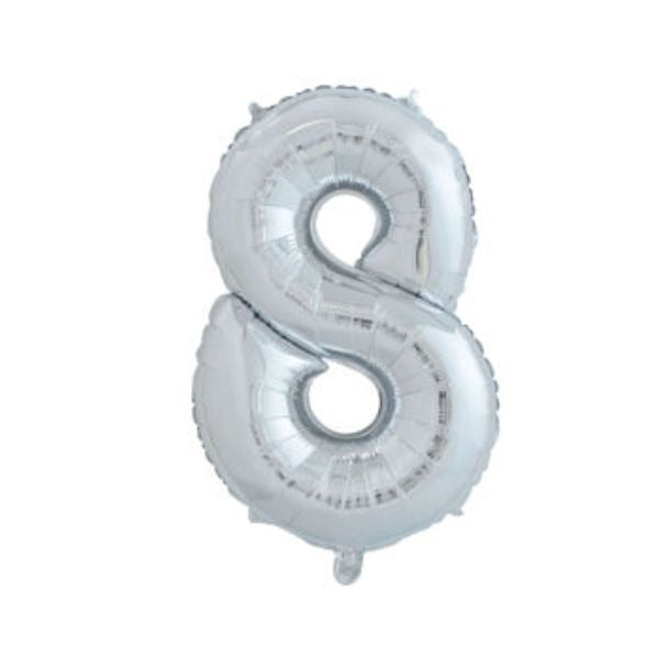 Produktbillede af Ballon Nummer 8 65 Cm. på tilbud i premium kvalitet