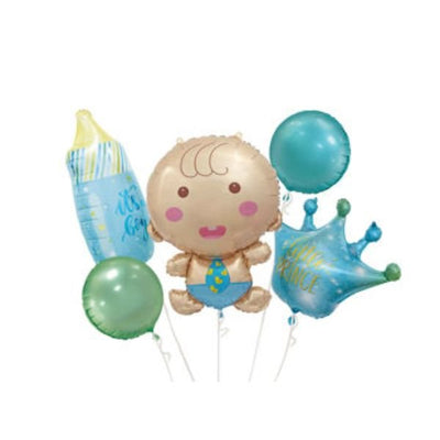 Ballon 5 Stk. Dreng ❤ Kæmpe udvalg i Blandet ❤ Billig fragt og hurtig levering 2 - 5 hverdage - Varenummer: BAR-664008 / Ean: på lager - Udsalg på Barudstyr Cocktailtilbehør Festartikler Spar op til 59% - Over 454 kendte mærker på udsalg