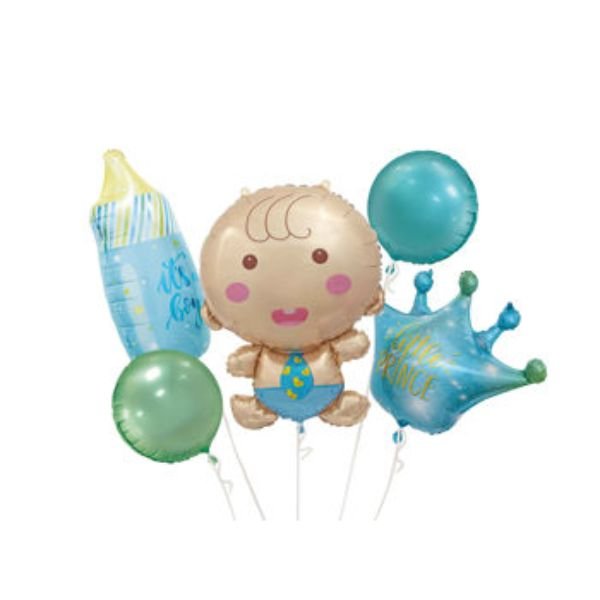 Ballon 5 Stk. Dreng ❤ Kæmpe udvalg i Blandet ❤ Billig fragt og hurtig levering 2 - 5 hverdage - Varenummer: BAR-664008 / Ean: på lager - Udsalg på Barudstyr Cocktailtilbehør Festartikler Spar op til 59% - Over 454 kendte mærker på udsalg