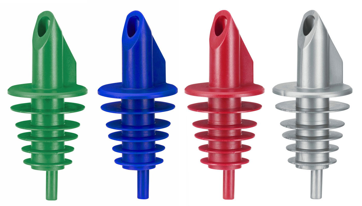 Produktbillede af Blå Skænkeprop Free Flow 12 Stk på tilbud i premium kvalitet