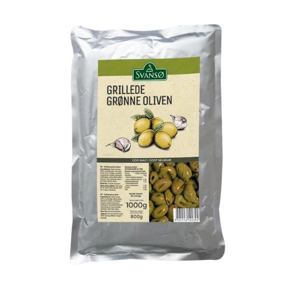 Oliven Grøn Grillet Ps 1 Kg ❤ Kæmpe udvalg i SVANSØ ❤ Billig fragt og hurtig levering 2 - 5 hverdage - Varenummer: BAR-675994 / Ean: &