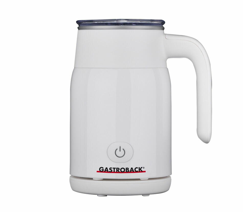 Produktbillede af Latte Mælkeskummer Hvid Gastroback på tilbud i premium kvalitet