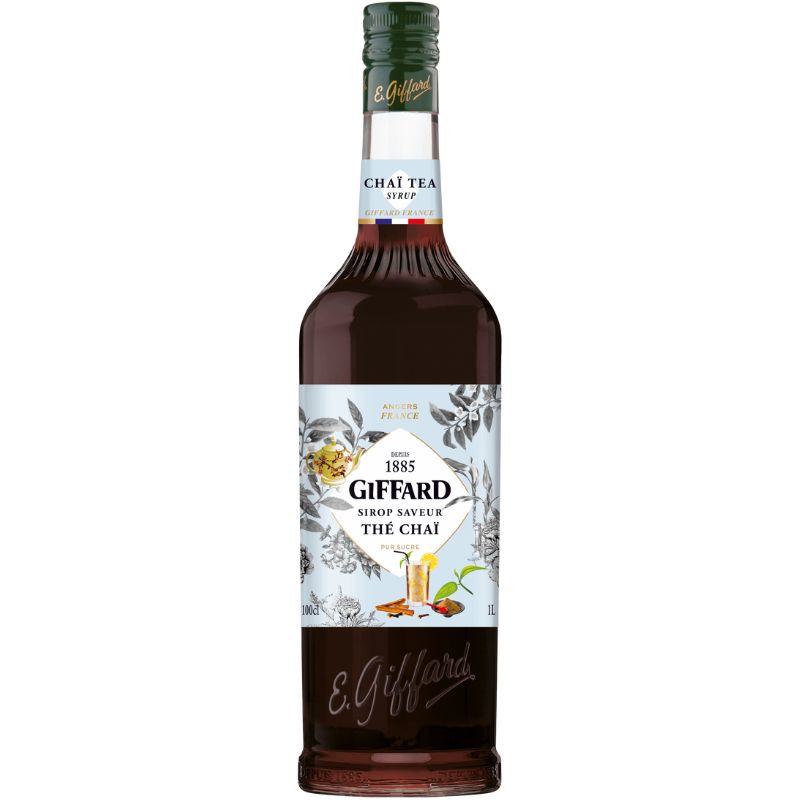 Produktbillede af Giffard Syrup Chai Te 1 Ltr på tilbud i premium kvalitet