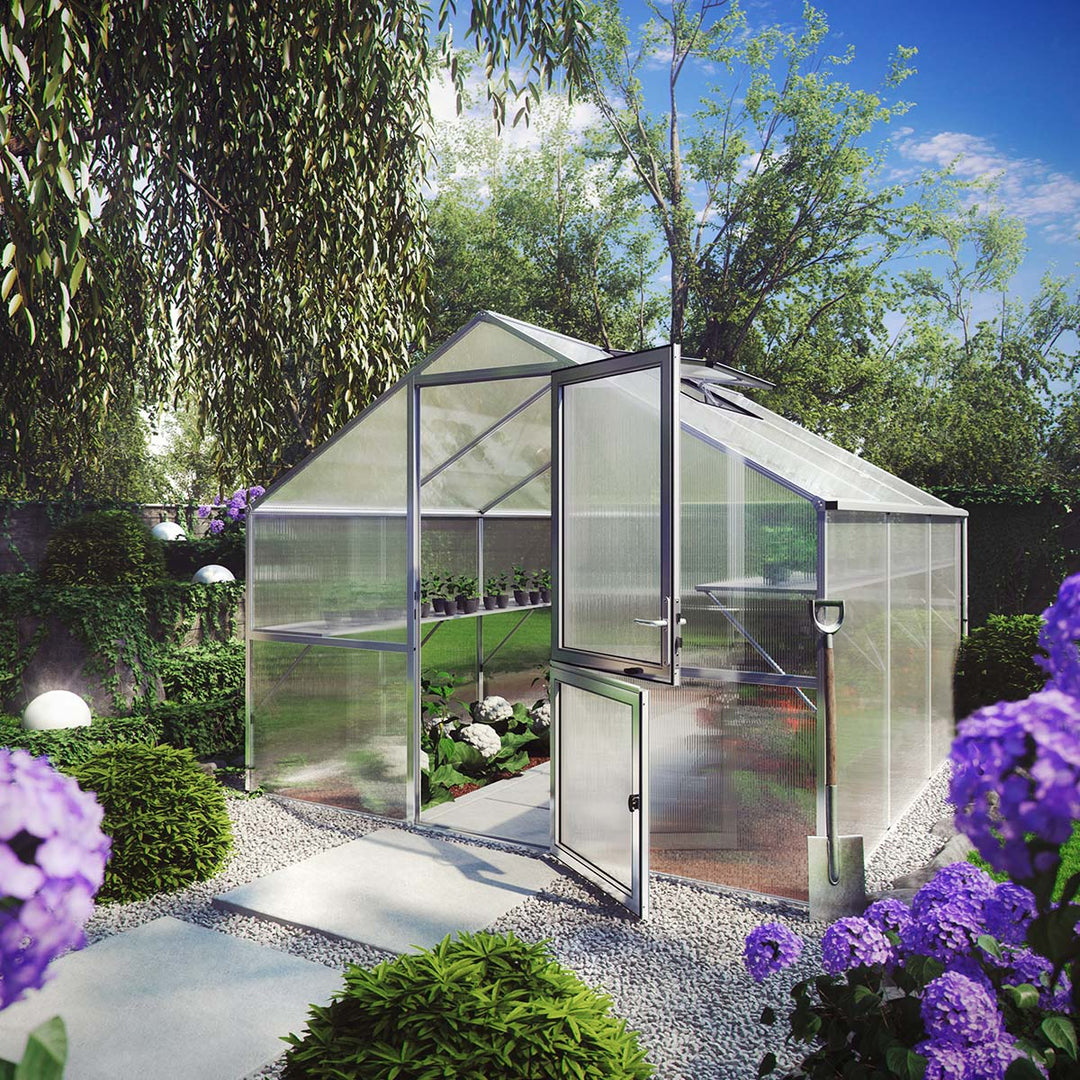 Produktbillede af Drivhus Model Orchidee III Aluminium Natur på tilbud i høj kvalitet