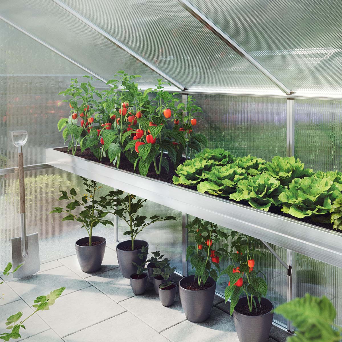 Produktbillede af Plantebakke Santini II small på tilbud i høj kvalitet