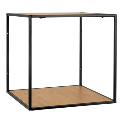 Vita Væghylde - sort ramme og egetræslook hylder 36x36x36 cm ❤ Stort online udvalg i HouNordic ❤ Billig fragt og hurtig levering 2 - 5 hverdage ❤ Varenummer: BGH-42449273487612 / Ean: '5713917008872 på lager - Udsalg på Alle produkter Spar op til 65% - Over 434 design mærker på udsalg