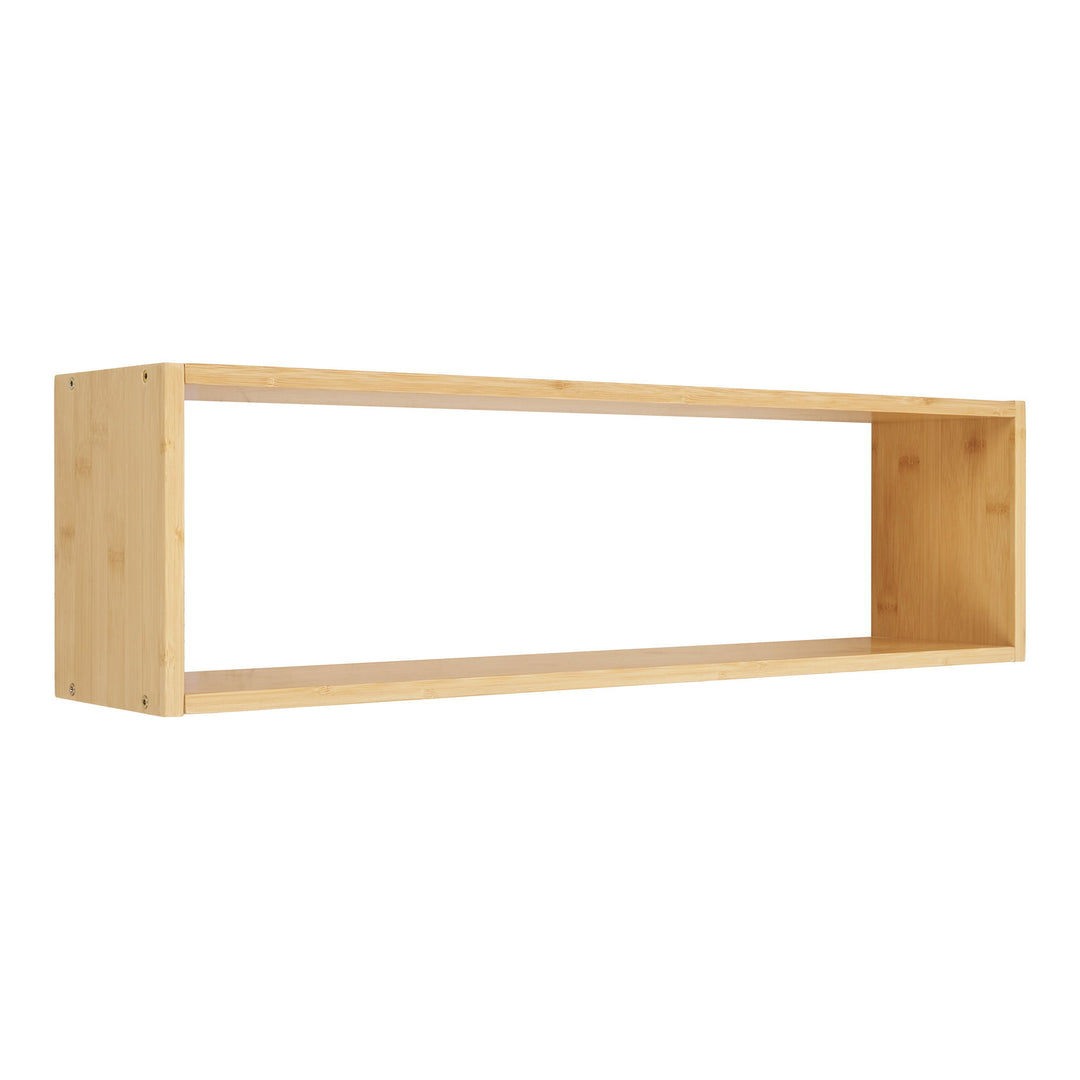 HOUSE NORDIC Ember væghylde rektangulær natur bambus 70x15x19,5