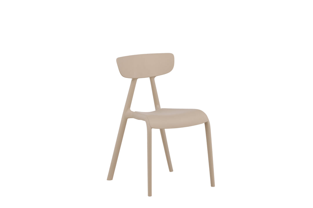 VENTURE DESIGN Ursholmen spisebordsstol beige polypropylen