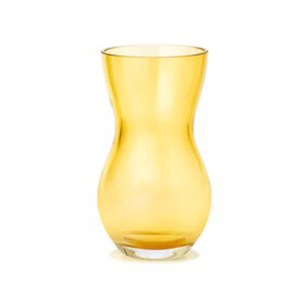 Produktbillede af Holmegaard Calabas Vase H16 cm amber i premium kvalitet