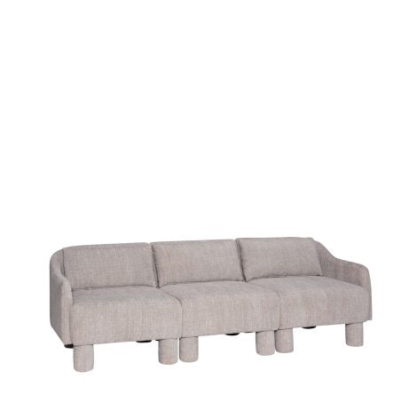 Produktbillede af HUBSCH ELEGANCE SOFA LYSEGRÅ 224 i premium kvalitet
