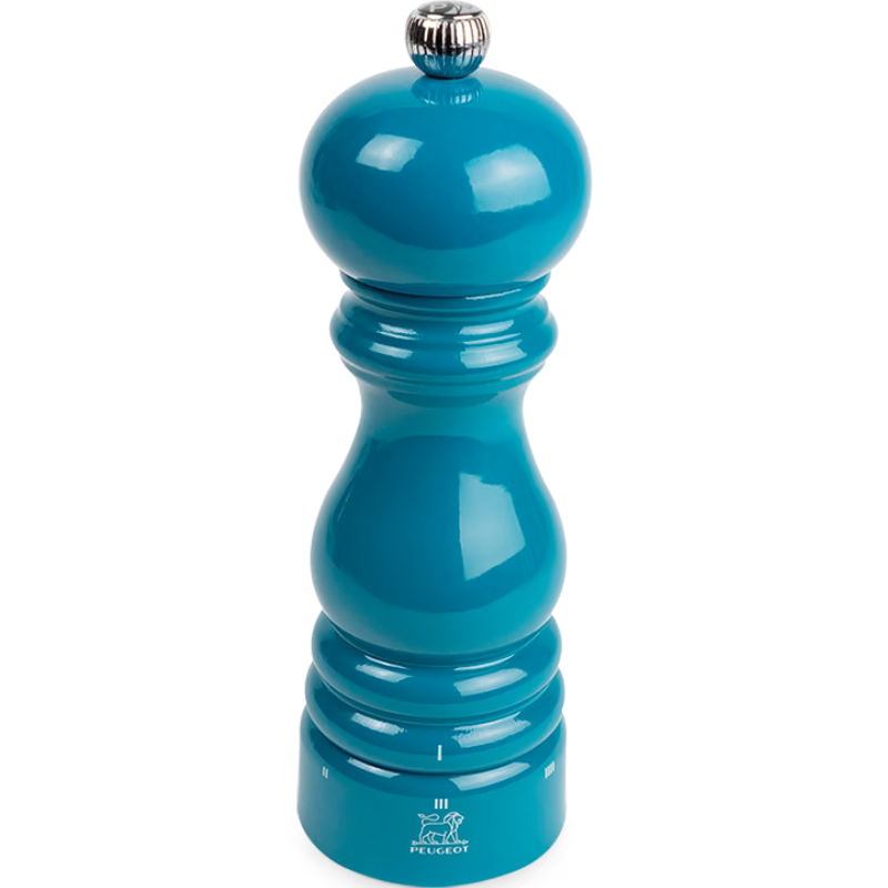 Produktbillede af Peugeot Paris Blå Træ Peberkværn U select 18 Cm på tilbud i premium kvalitet