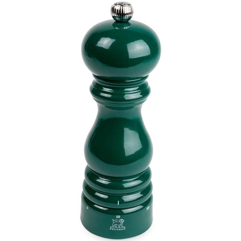 Produktbillede af Peugeot Paris Grøn Træ Peberkværn U select 18 Cm på tilbud i premium kvalitet