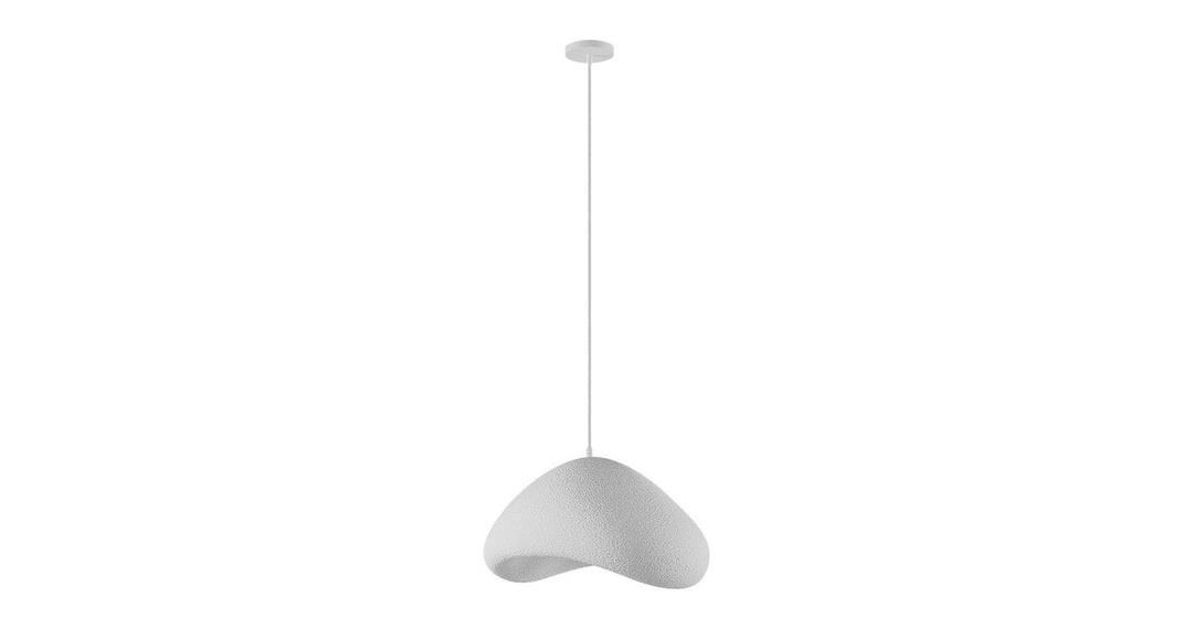 LUMI Wabi Sabi Quiet Current loftlampe m. justerbar højde hvid polymerkomposit