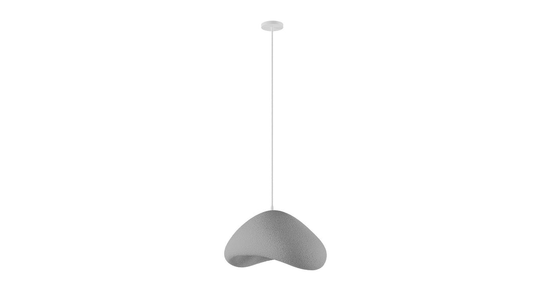LUMI Wabi Sabi Quiet Current loftlampe m. justerbar højde betongrå polymerkomposit