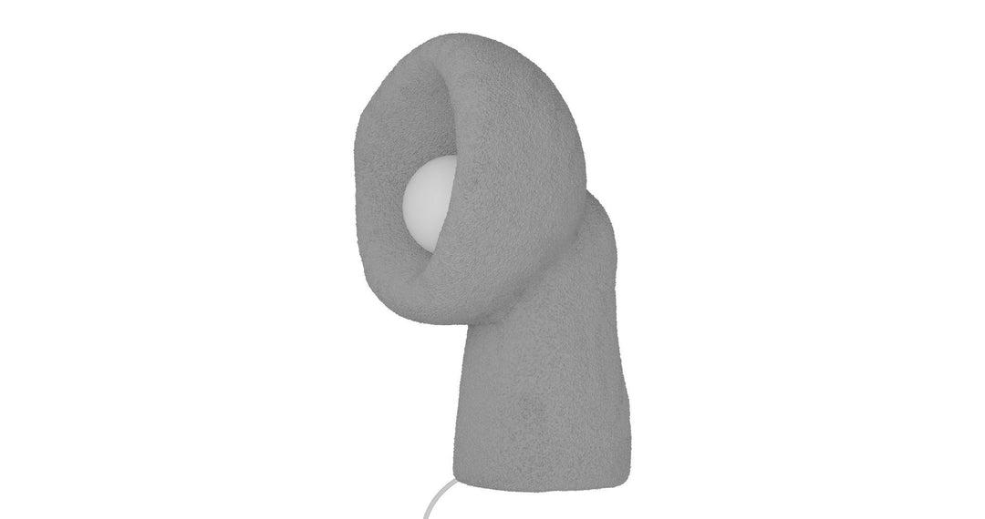 LUMI Wabi Sabi Echo bordlampe betongrå polymerkomposit