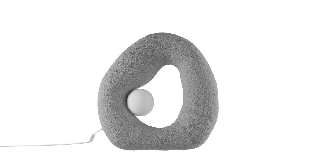 LUMI Wabi Sabi Pond bordlampe betongrå polymerkomposit